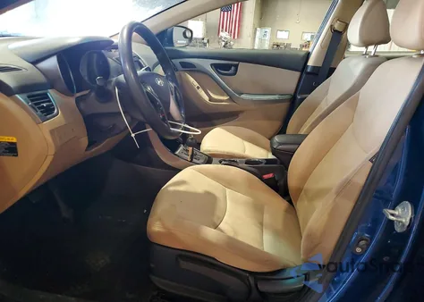 2013 Hyundai Elantra Gls z USA, uszkodzony, nr VIN KMHDH4AE3DU949595